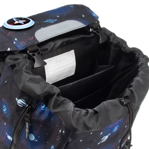 Ars Una: Space explorer easy-pack šolska torba, nahrbtnik 27x38x18 cm slika 7