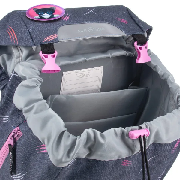 Ars Una: Think Pink easy-pack šolska torba, nahrbtnik 27x38x18 cm slika 8