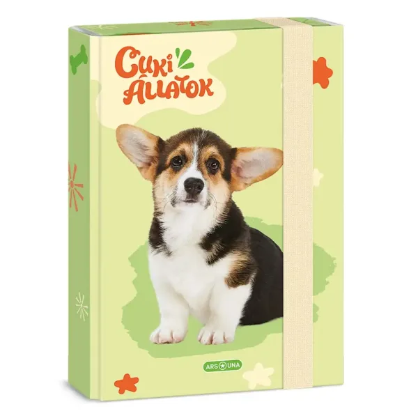 Ars Una: Welsh Corgi bulldog A/5 škatla za zvezke slika 1