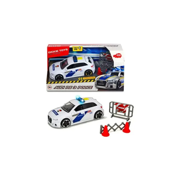 Audi RS3 policijski avto - Dickie Toys slika 2