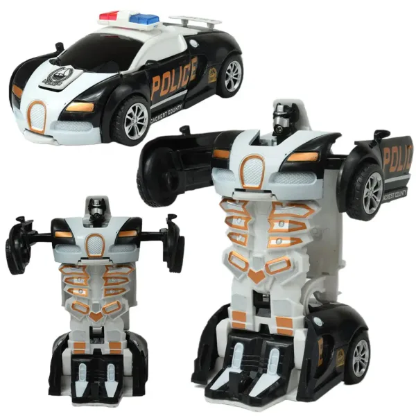 Avtomobilski model: Robot transformabilni avto Bugatti Veyron z volanskim pogonom v različnih različicah 13cm 1 kos. slika 2