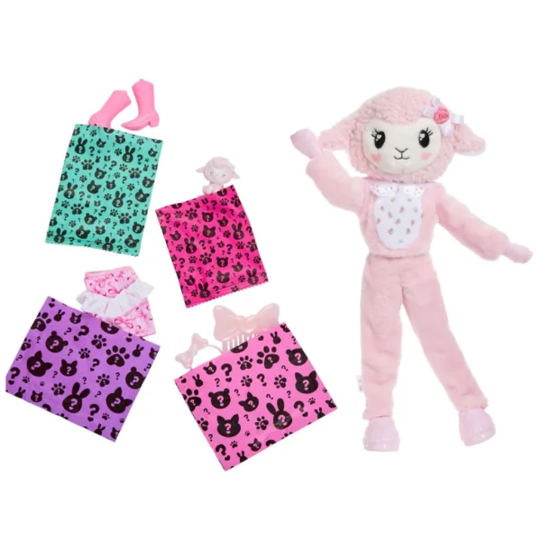 Barbie: Cutie Reveal presenečenje punčka - Ovca - Mattel slika 3
