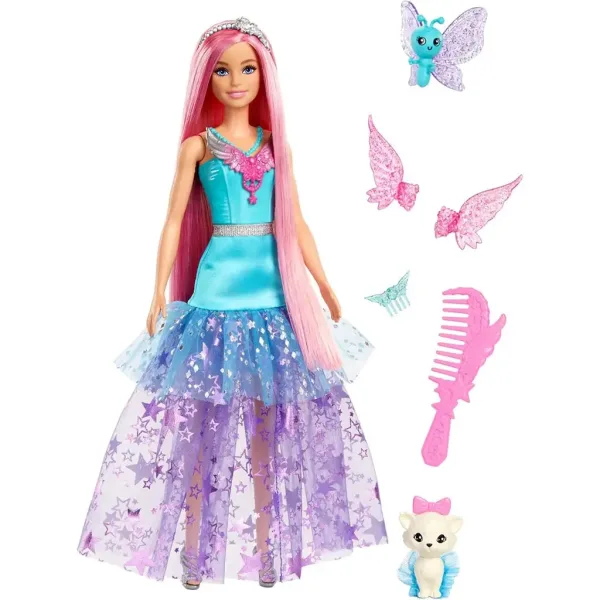 Barbie: Dotik magije Vila Glavni lik - Malibu - Mattel slika 2