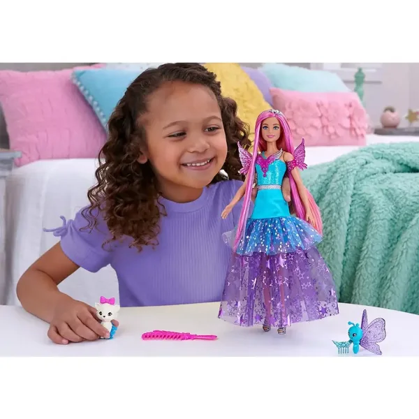 Barbie: Dotik magije Vila Glavni lik - Malibu - Mattel slika 3