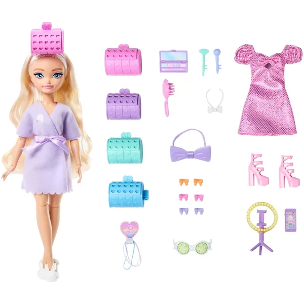 Barbie Dream Besties frizerka Malibu punčka – Mattel slika 2