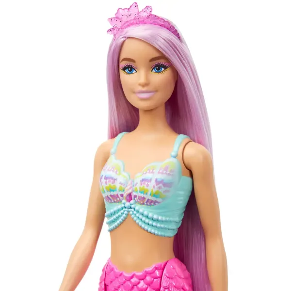 Barbie Dreamtopia: Čarobna pričeska morska deklica lutka 2024 - Mattel slika 3
