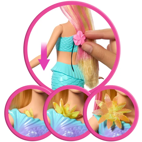 Barbie Dreamtopia: Morska deklica iz sveta cvetlične čarovnije - Mattel slika 4