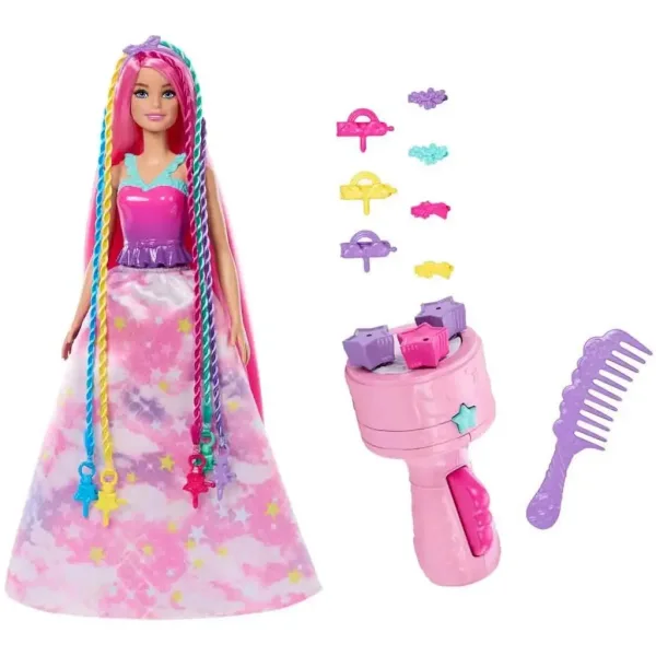 Barbie: Dreamtopia čarobna lutka za lase s pripomočki - Matte slika 2