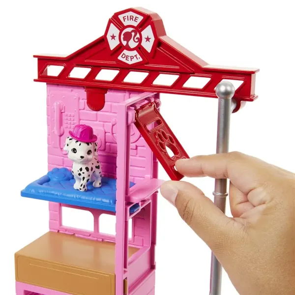 Barbie: Gasilska postaja igralni set - Mattel slika 4