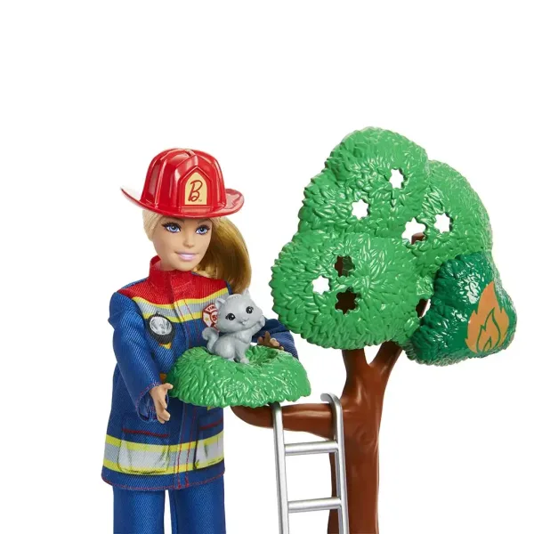 Barbie: Gasilska postaja igralni set - Mattel slika 6