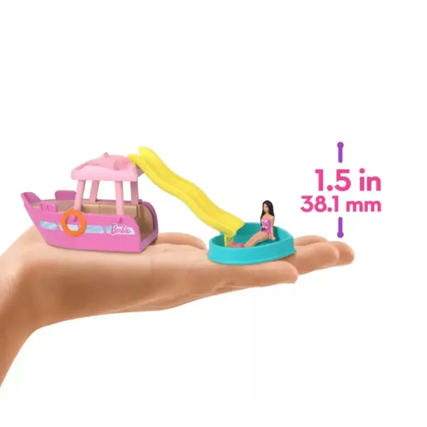Barbie: Mini BarbieLand vozila - Sanjska ladja set - Mattel slika 4
