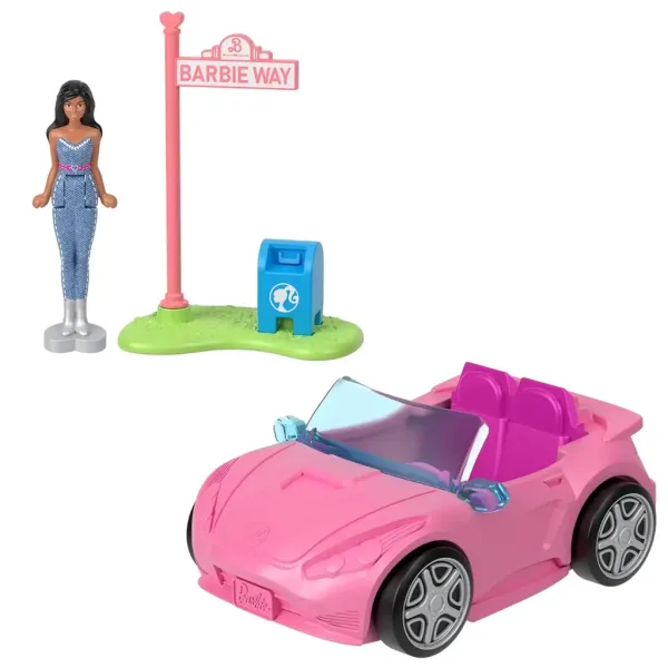 Barbie: Mini BarbieLand vozila - Sanjski avto set - Mattel slika 3