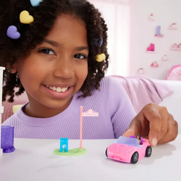 Barbie: Mini BarbieLand vozila - Sanjski avto set - Mattel slika 4