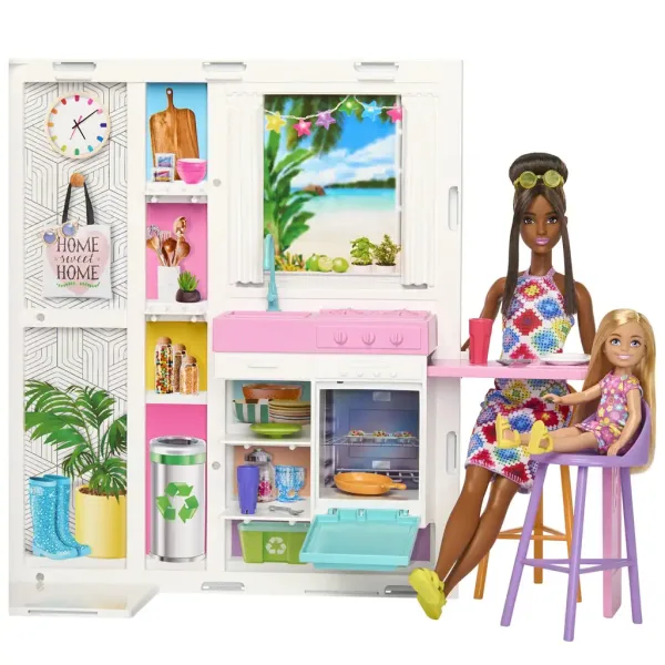 Barbie: Skupaj za Zemljo sanjska hiša z dodatki - Mattel slika 3