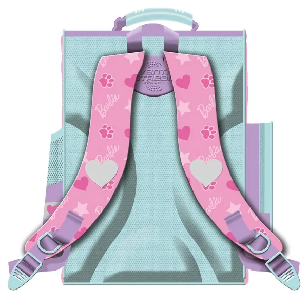 Barbie ergonomska šolska torba, nahrbtnik 35,5x27,5x16cm slika 2