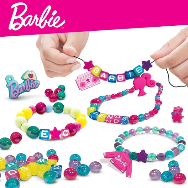 Barbie modni komplet za izdelavo nakita s perlicami – Lisciani slika 3