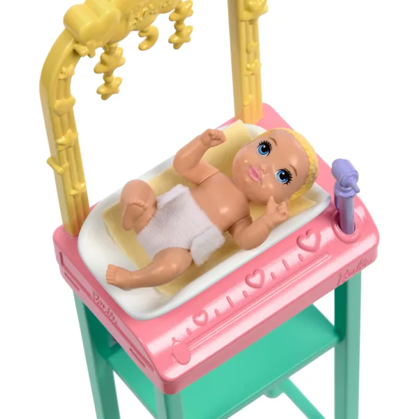 Barbie rjavolasa pediatrinja karierna punčka, igralni set - Mattel slika 4