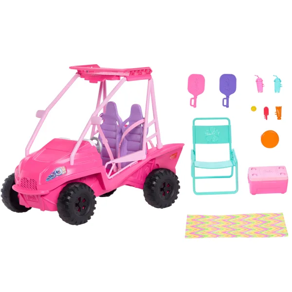 Barbie skrivnosti: Plažni detektivi - Plažno vozilo - Mattel slika 5