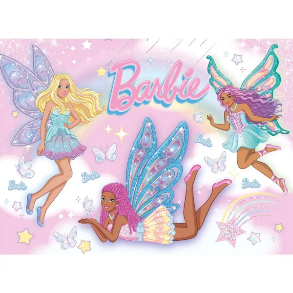 Barbie vilinske prijateljice 48-delni Eco mini puzzle 35x25 cm - Lisciani slika 2