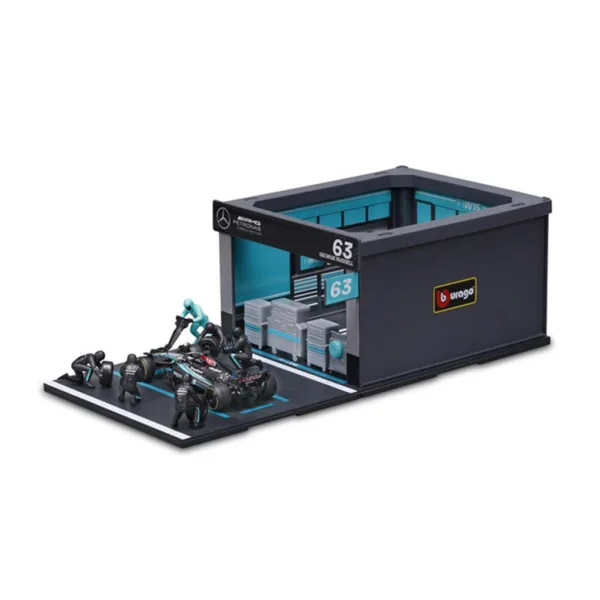 Bburago: F1 dirkalni avtomobil 1/43 - MB AMG W15 E Performance boksi slika 3