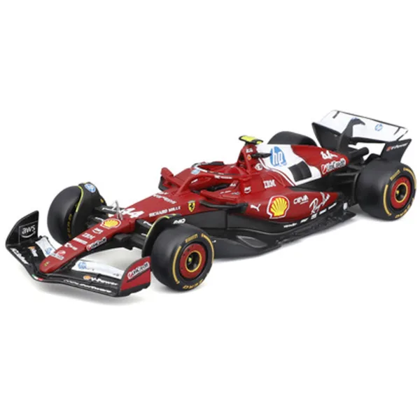 Bburago: Ferrari SF-25 F1 dirkalnik, kovinski model avtomobila 1:43 (Charles Leclerc #16) slika 2