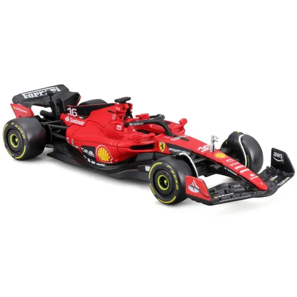 Bburago: Ferrari SF23 F1 dirkalnik kovinski avtomodel 1/43 (Charles Leclerc #16) slika 2