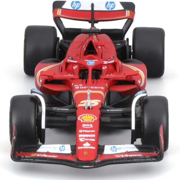 Bburago: Ferrari SF24 F1 dirkalni avtomobil kovinski model avtomobila 1/43 slika 3