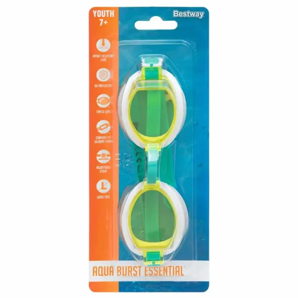 Bestway: Aqua Burst Essential™ plavalna očala od 7. leta starosti naprej, na voljo v različnih barvah, 1 kos. slika 3
