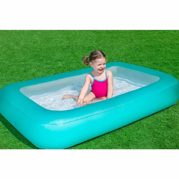 Bestway: Aquababes™ kvadratni napihljivi otroški bazen 165 x 104 x 25 cm slika 4