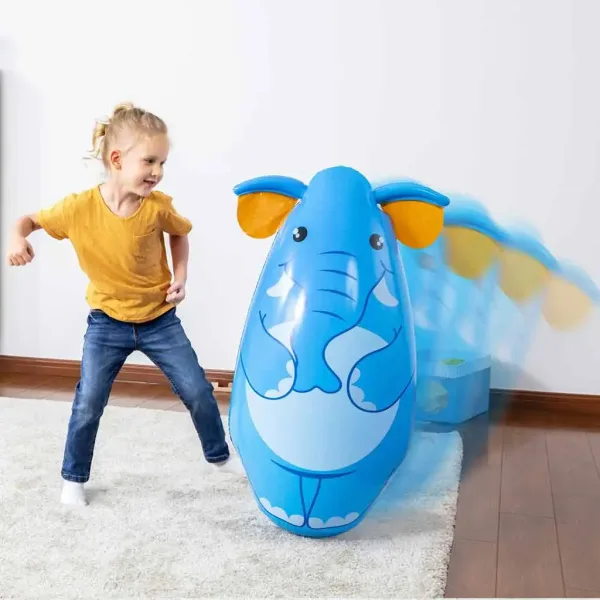 Bestway: Bop Bags™ boksarske vreče v obliki živali, 89 cm, na voljo v različnih izvedbah, 1 kos. slika 3