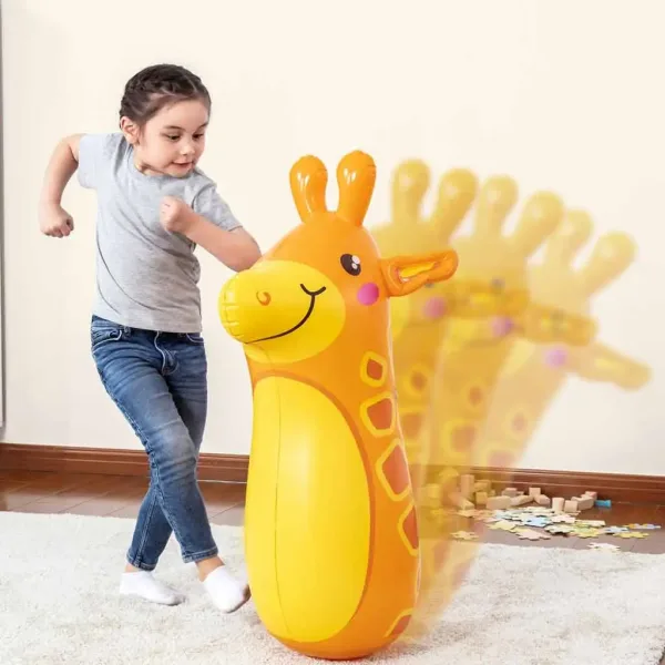 Bestway: Bop Bags™ boksarske vreče v obliki živali, 89 cm, na voljo v različnih izvedbah, 1 kos. slika 4