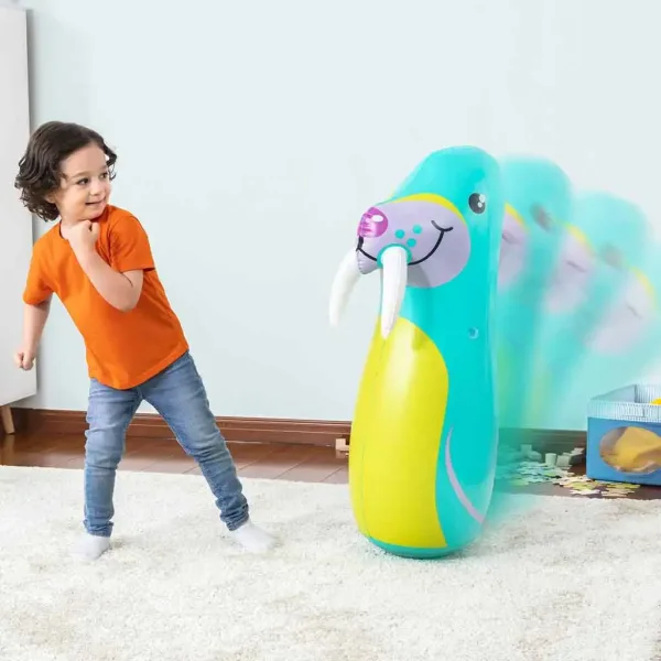 Bestway: Bop Bags™ boksarske vreče v obliki živali, 89 cm, na voljo v različnih izvedbah, 1 kos. slika 5
