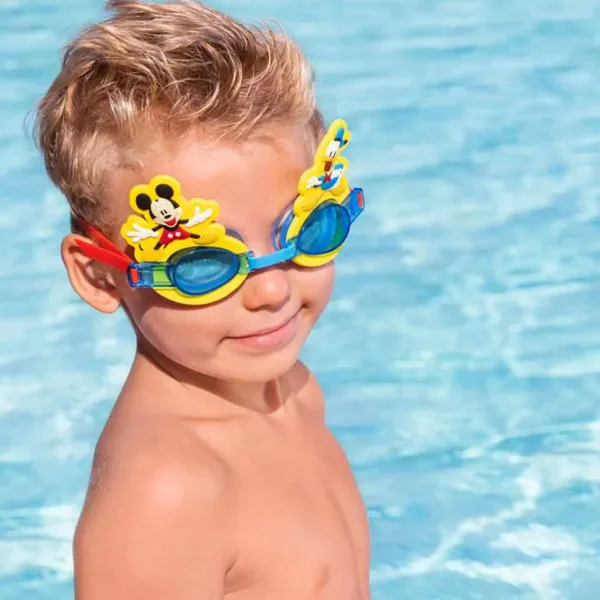 Bestway: Disney® Miška Miki in Raček Donald Deluxe plavalna očala slika 5