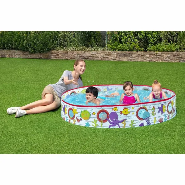 Bestway: Fill N Fun podvodni svet trdna otroška bazen Ø 152 x 25 cm slika 4
