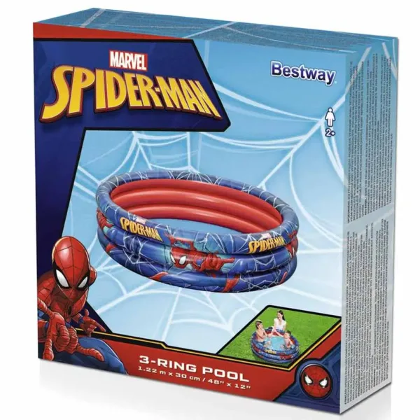 Bestway: Marvel Spiderman plavalni bazen Ø 122 x 25 cm slika 3