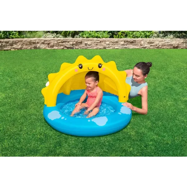 Bestway: Otroški bazen z veselimi sončki 101 x 97 x 71 cm slika 3