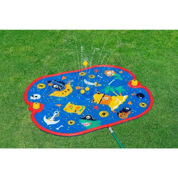 Bestway: Piratski otroški bazen z vodnim pršenjem 170x140cm slika 3