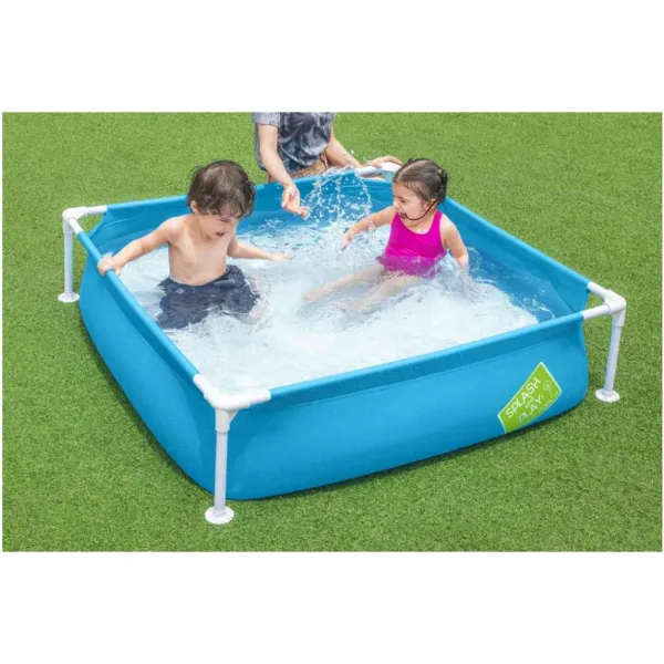 Bestway: Steel Pro kovinski okvirni bazen 122x122x30,5 cm slika 2