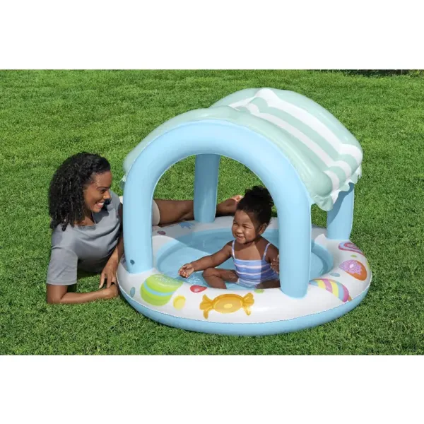 Bestway: Sweet Shoppe™ otroški bazen s streho proti soncu Ø 104 x 84 cm slika 2