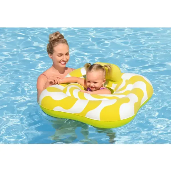 Bestway: Swim Safe dvoobročni plavalni obroč za dojenčka s sedežem, 79 cm slika 2
