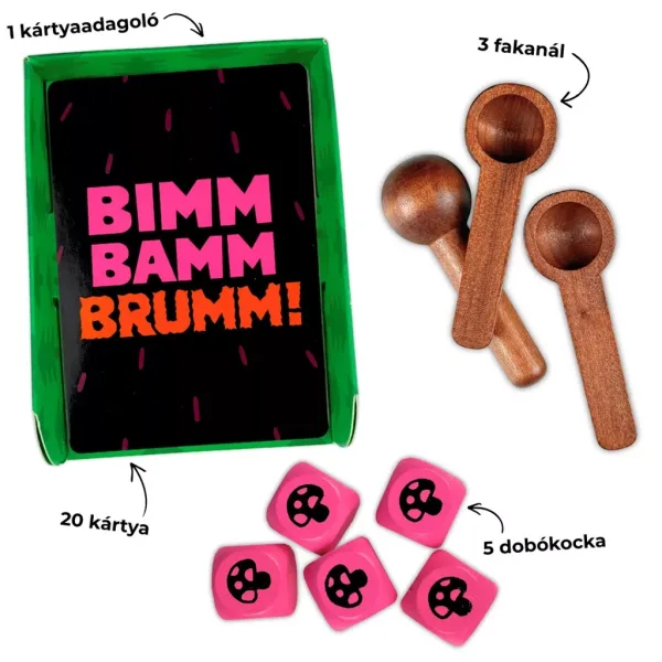 Bimm Bamm Brumm! družabna igra slika 3
