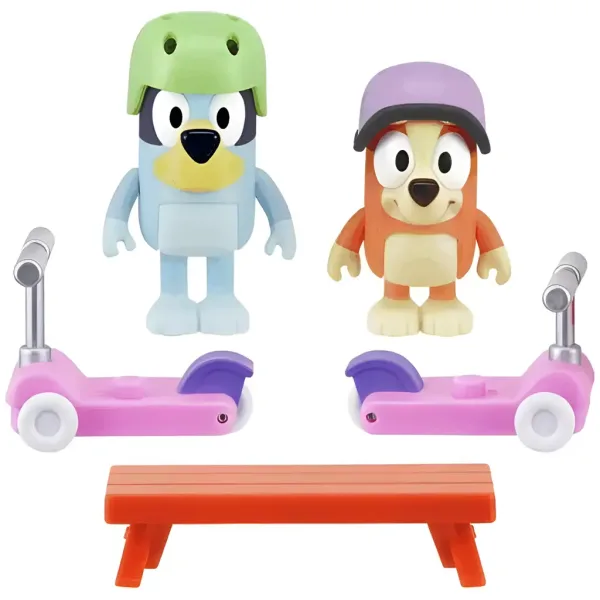 Bluey: Bluey in Bingo set figuric na rolerjih slika 2