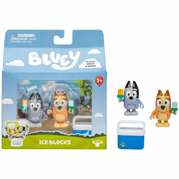 Bluey: Dvojni komplet figuric – Sladoled slika 2