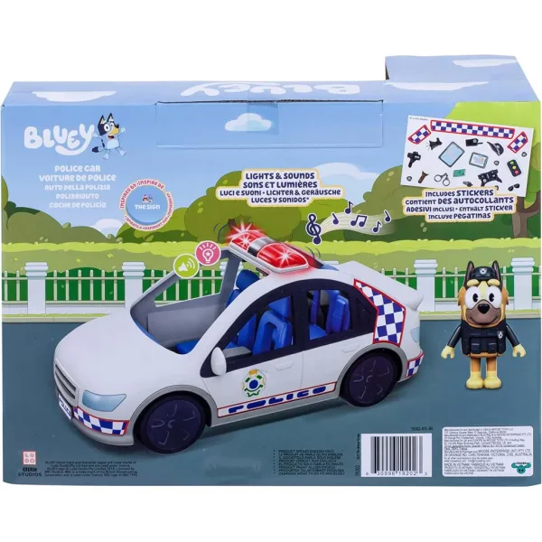 Bluey: Igralni komplet s policijskim avtomobilom in figurico slika 2