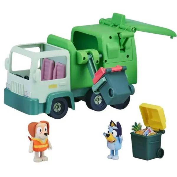 Bluey: Igralni set smetarski tovornjak z figurama Bluey in Honey slika 2