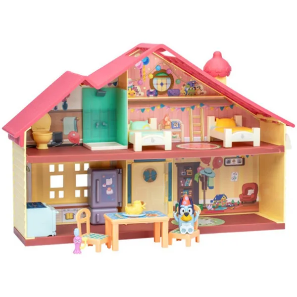 Bluey: Praznični družinski hišni komplet z Bluey figuro v praznični obleki slika 6