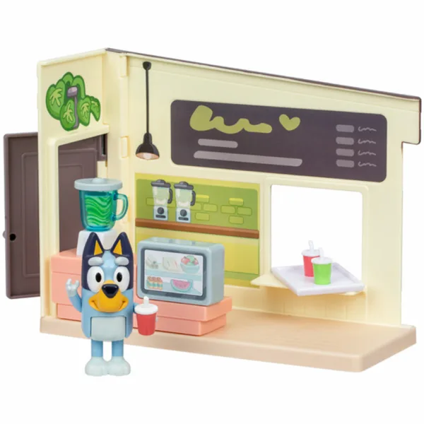 Bluey: igrača set Sok bar s figurico Bluey slika 3