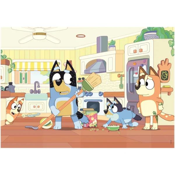 Bluey v kuhinji, 60-delna Supercolor sestavljanka - Clementoni slika 2