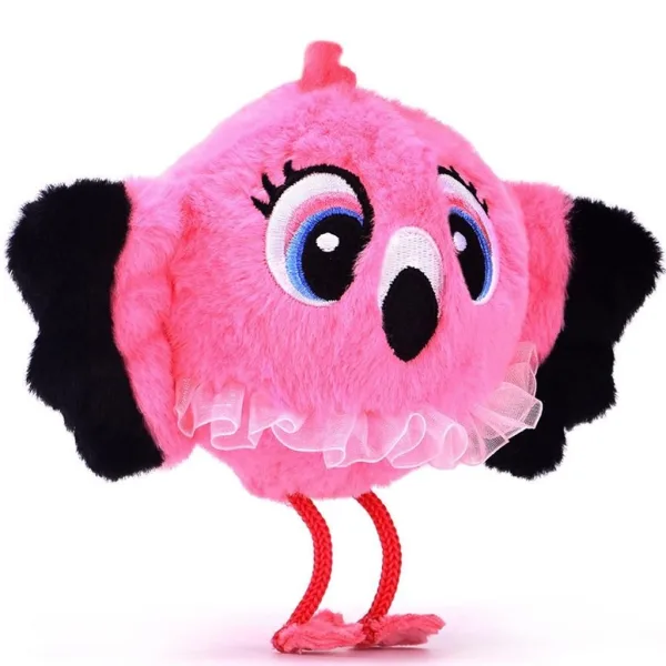 Bouncibles: Odskakajoča plišasta žoga - Mimi, rožnati flamingo slika 2