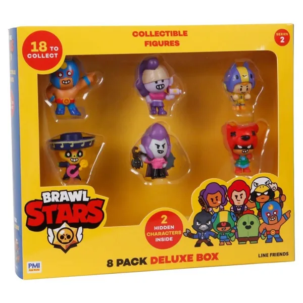 Brawl Stars mini figurice v škatli, komplet 8 kosov slika 2